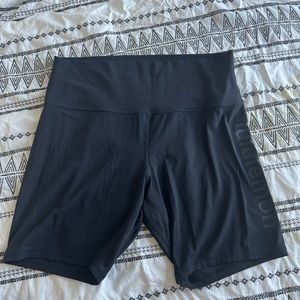 Lululemon align black logo shorts